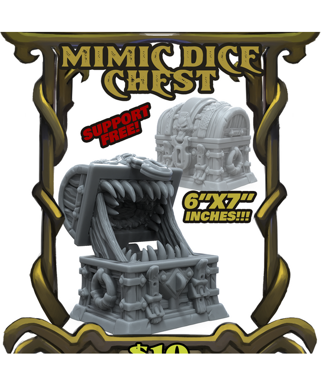 The Castle Mimic Dice Chest