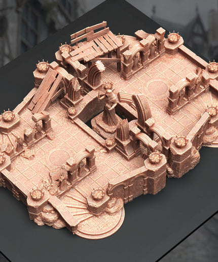 Terrain Battle Map - Ruins of Budrin Gar