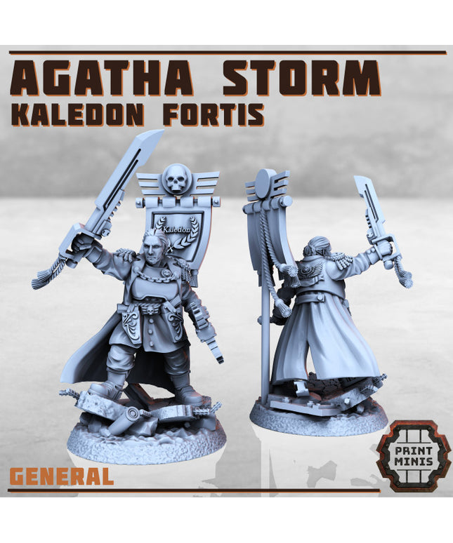 Agatha Storm - Kaledon Fortis General