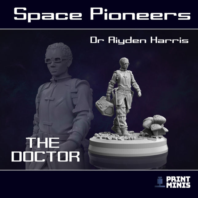 Space Pioneer Team - 6x Characters - Space Pioneers Collection