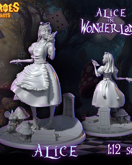 Alice in Wonderland 1/12 Scale / ALICE in wonderland