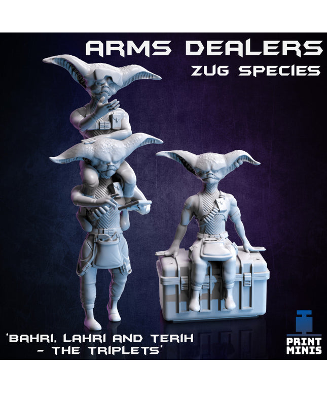Zug Alien Triplets - Arms Dealers - Night Market Collection