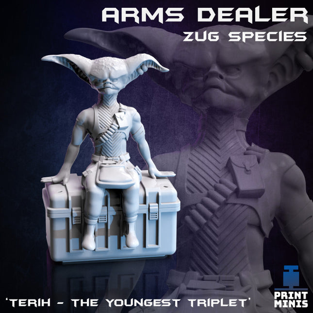 Zug Alien Triplets - Arms Dealers - Night Market Collection