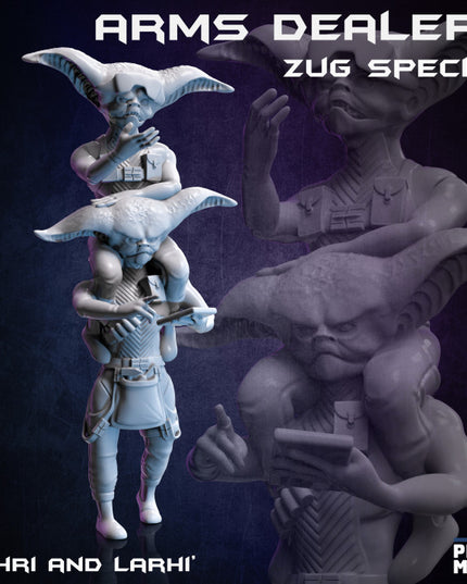 Zug Alien Triplets - Arms Dealers - Night Market Collection