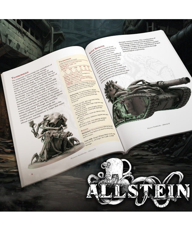Allstein Part Two: 5E Statblocks