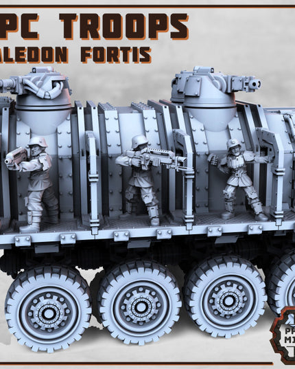 Kaledon Fortis APC Troops x7