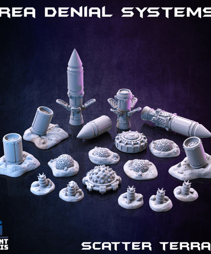 Area Denial Systems Scatter x19