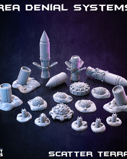 Area Denial Systems Scatter x19