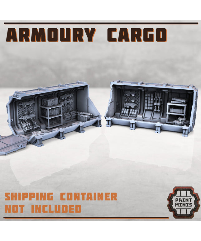The Armoury Cargo - NO Container Included