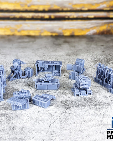 The Arms Dealer Store - Terrain Kit - Night Market Collection