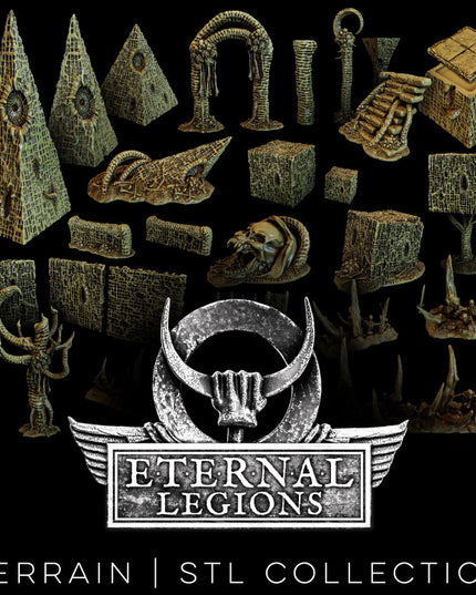 The Ashen Wastes: Terrain Collection