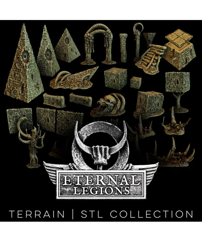 The Ashen Wastes: Terrain Collection