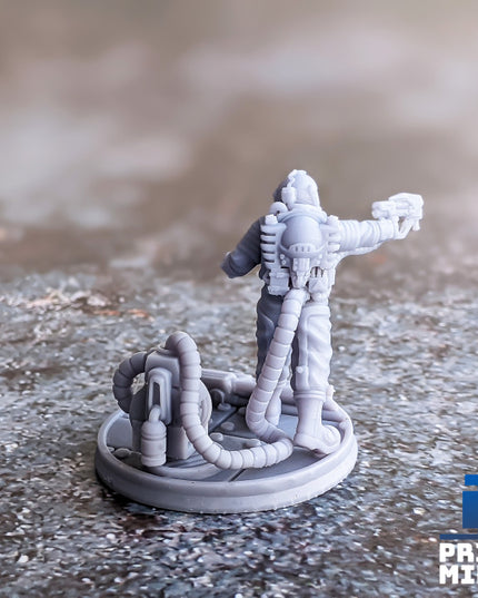 Mokosha Astronauts x4 - Zero-G Poses - In Orbit Collection