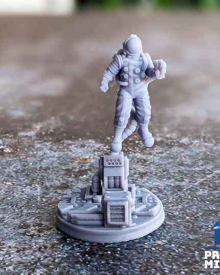 Mokosha Astronauts x4 - Zero-G Poses - In Orbit Collection