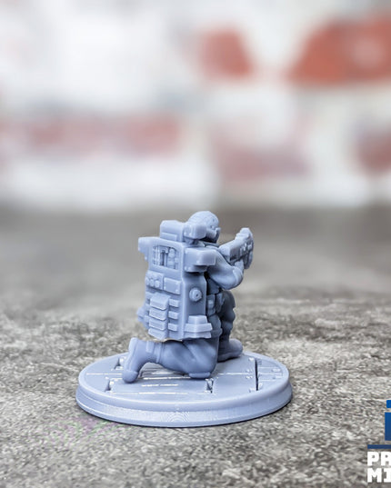 Lunar Team x5 - Mokosha Astronauts - Narok Prison Collection