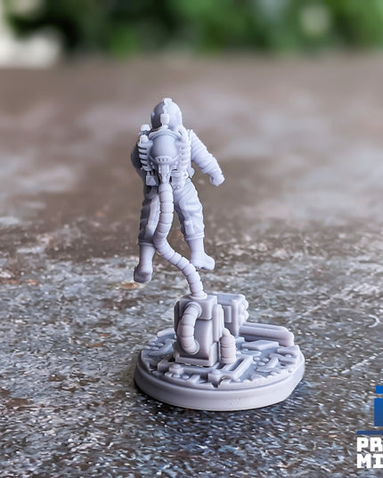 Mokosha Astronauts x4 - Zero-G Poses - In Orbit Collection