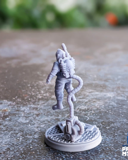 Mokosha Astronauts x4 - Zero-G Poses - In Orbit Collection