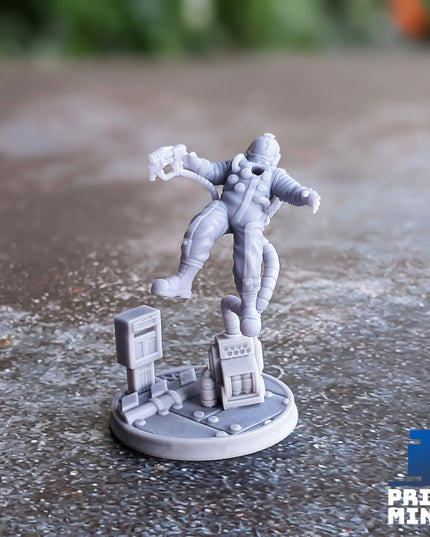 Mokosha Astronauts x4 - Zero-G Poses - In Orbit Collection