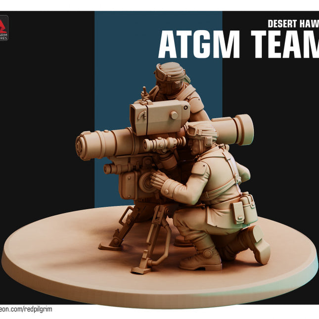 Desert Hawks ATGM Team MINIATURE