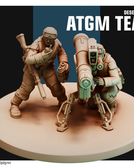 Desert Hawks ATGM Team MINIATURE