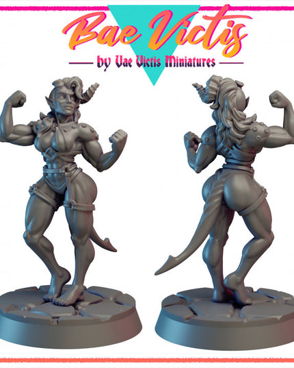 Buff tiefling from hell