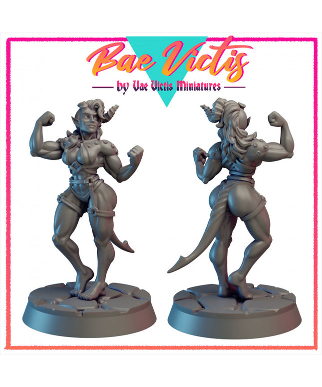 Buff tiefling from hell
