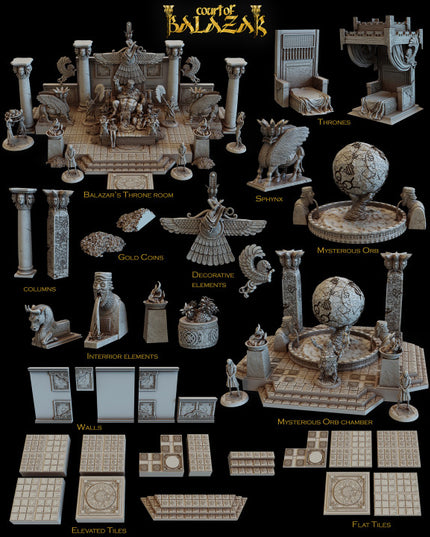 The Court of Balazar: Terrain Collection