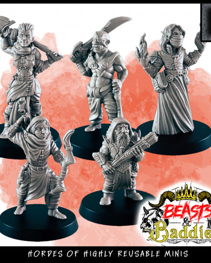 Bandits (Bundle) 5 Miniatures