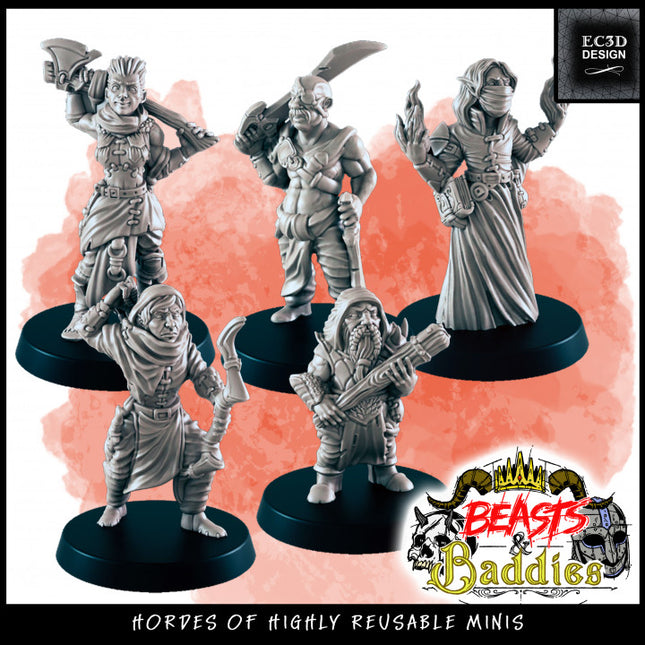 Bandits (Bundle) 5 Miniatures