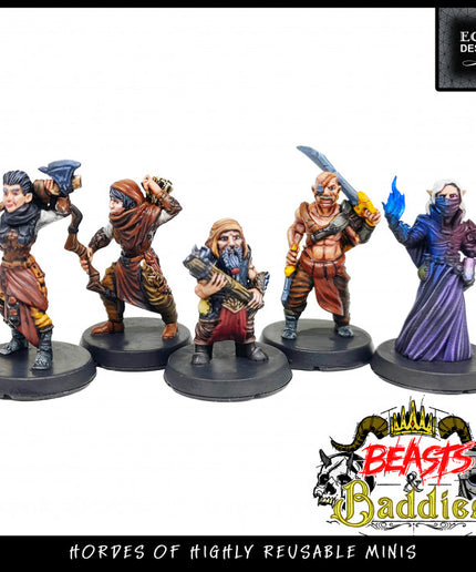 Bandits (Bundle) 5 Miniatures