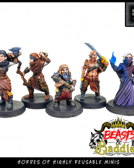 Bandits (Bundle) 5 Miniatures