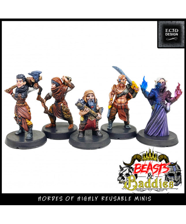 Bandits (Bundle) 5 Miniatures