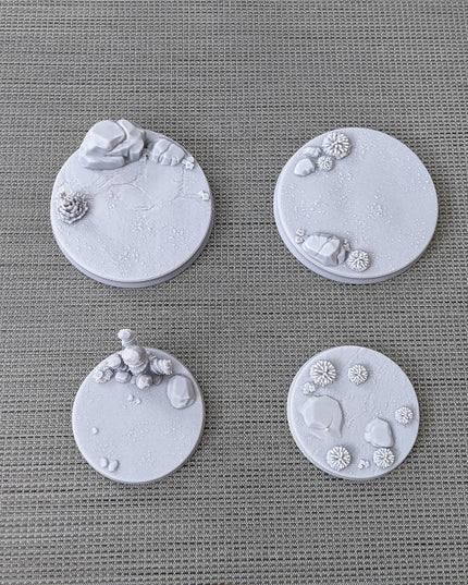 Alien Desert Scenic Bases - 18 miniatures - Dimozian Sands Collection