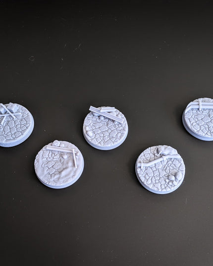 Junk Mining Planet Bases - 20 miniatures - Space Pirates Collection