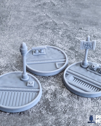 Ironside Docks Scenic Bases - 22 miniatures!