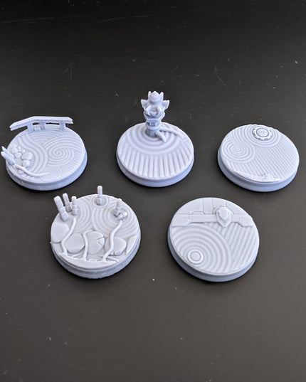 12x Sci-Fi Japan Bases -Tekano Corp Collection