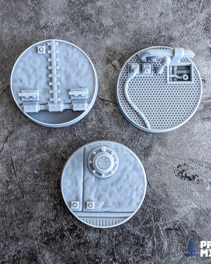 Ironside Docks Scenic Bases - 22 miniatures!