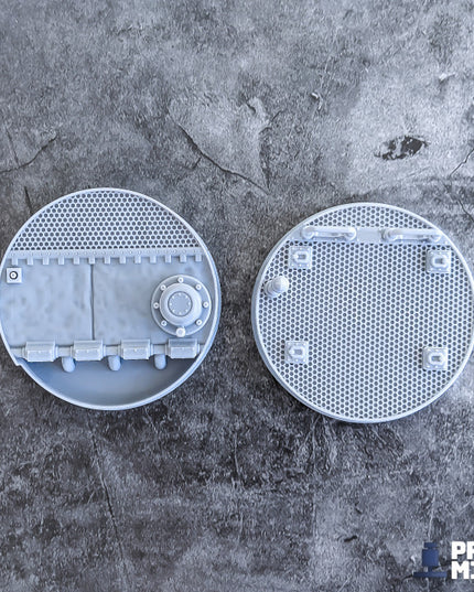 Ironside Docks Scenic Bases - 22 miniatures!