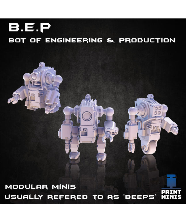 Small Maintenance Robots (modular) - 'Beeps' - In Orbit Collection