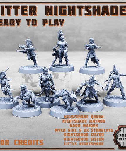 Bitter Nightshades - Ready to Play Gang
