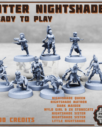 Bitter Nightshades - Ready to Play Gang