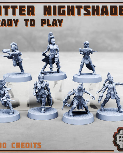 Bitter Nightshades - Ready to Play Gang