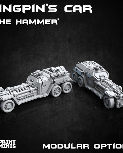 Kingpin's Armoured Car - The Hammer - Ironside Docks Collection