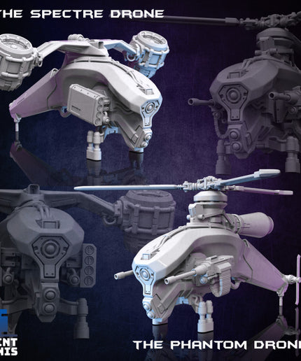 Police Drones - Hover & Blades - Raid in Zadorn Collection