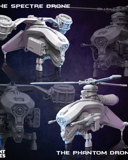 Police Drones - Hover & Blades - Raid in Zadorn Collection