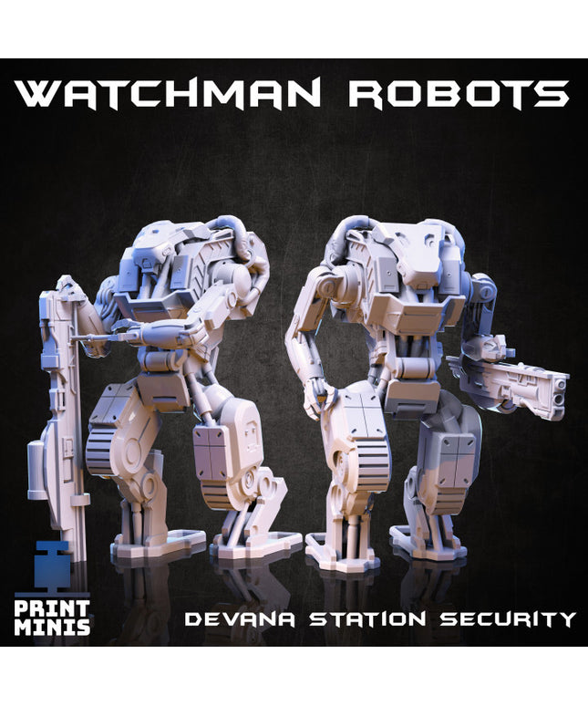 The Watchman Robots - In Orbit Collection