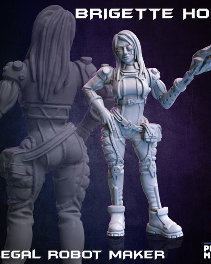 Brigette Holt x2 - Robot Maker - Raid in Zadorn Collection