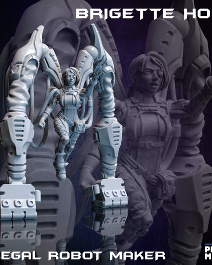 Brigette Holt x2 - Robot Maker - Raid in Zadorn Collection