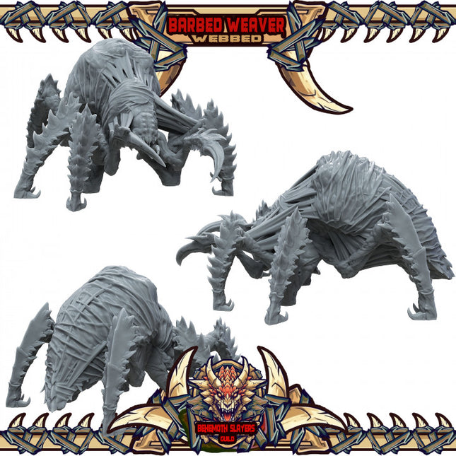 Behemoth Slayers Guild: Barbed Weaver Webbed