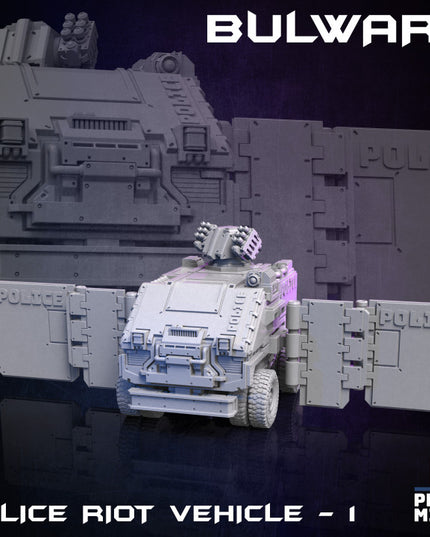 Bulwark Police Riot Vehicle - Raid in Zadorn Collection
